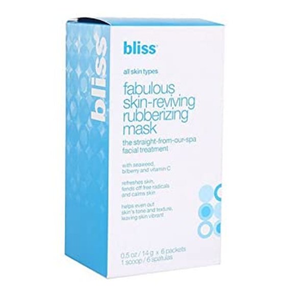 New! NIB Bliss spa facial rubber face mask kit / lot / set - Picture 1 of 8